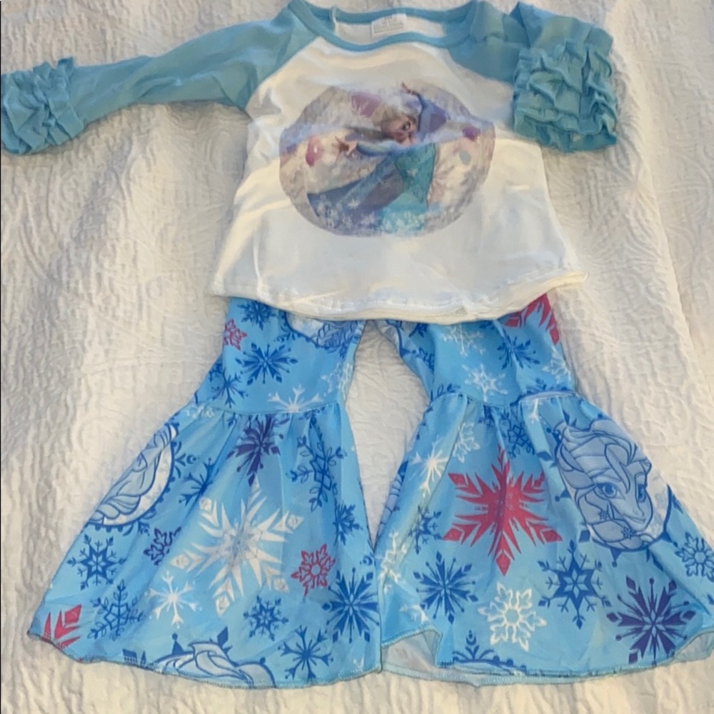 Elsa Ruffle Pant set